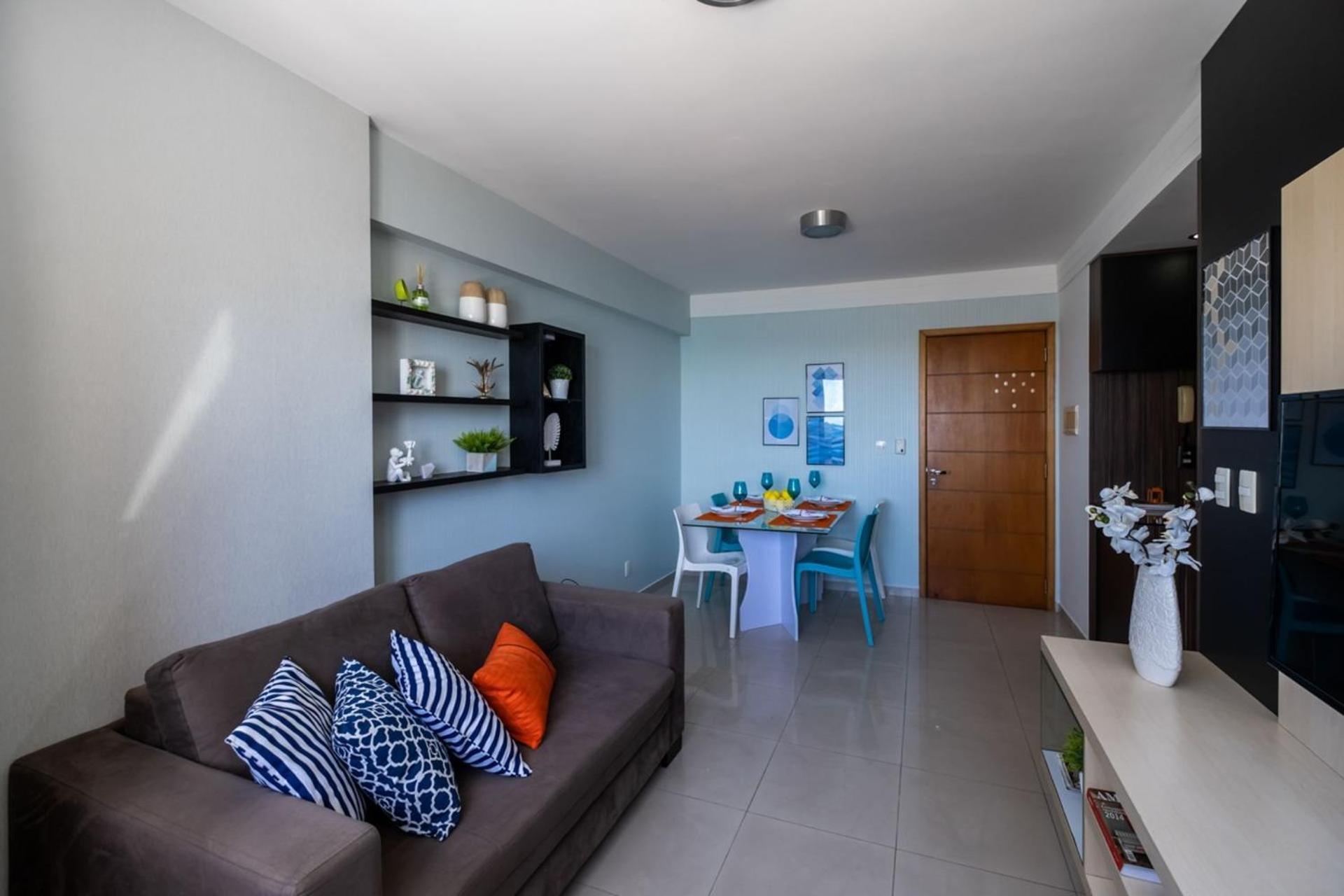 Flat Com 2 Quartos E Vista Mar Da Praia De Pontanegra-Wifi 300 Mb-Garagem-Familia-Criancas-Piscina-Pet Friendly Natal Exterior foto
