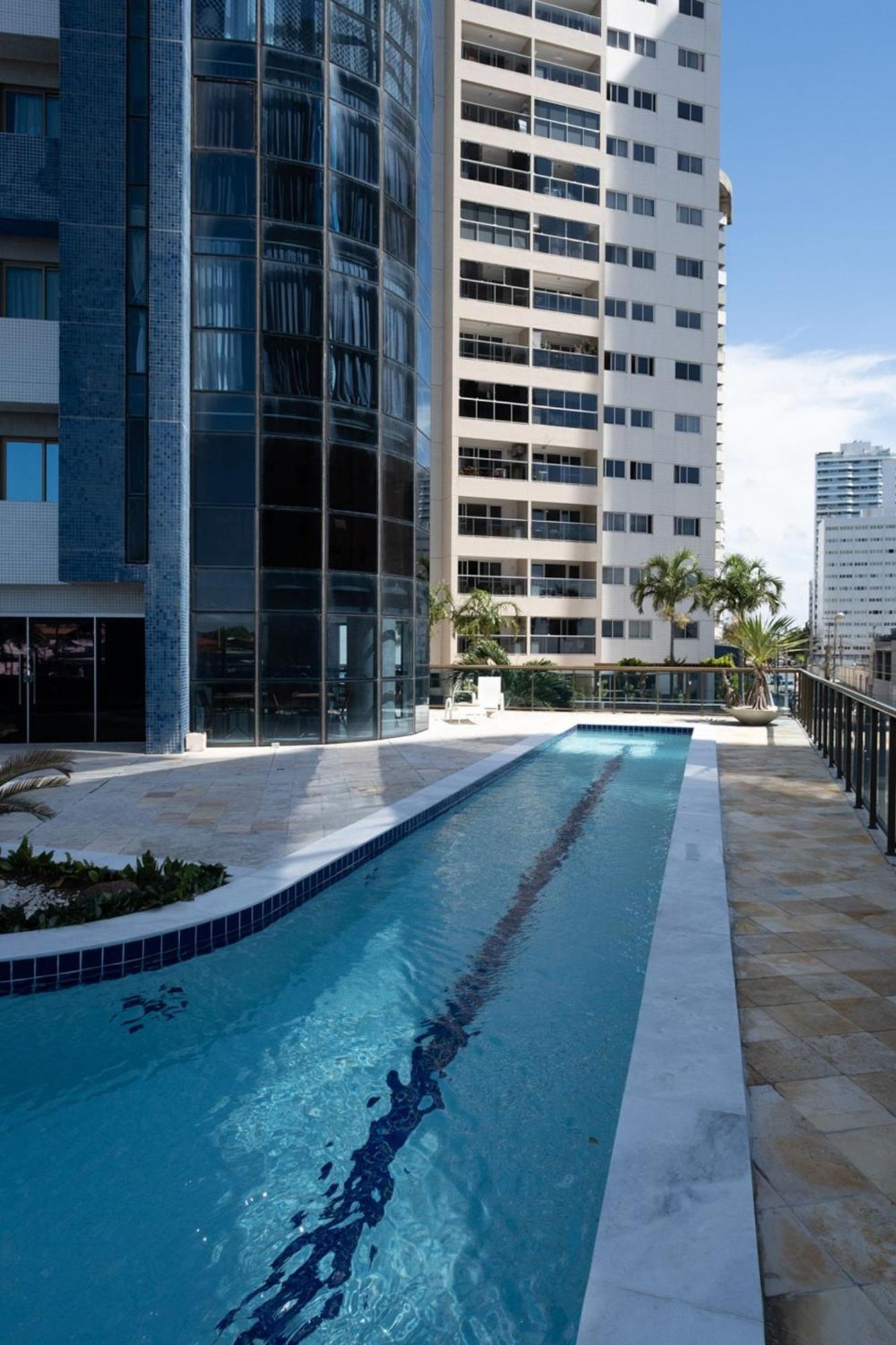Flat Com 2 Quartos E Vista Mar Da Praia De Pontanegra-Wifi 300 Mb-Garagem-Familia-Criancas-Piscina-Pet Friendly Natal Exterior foto